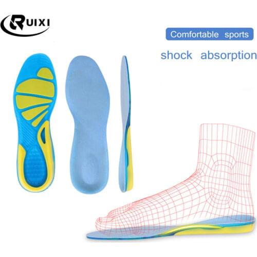 Silicon Gel Insoles Foot Care for Plantar Fasciitis orthopedic Massaging Shoe Inserts Shock Absorption Shoe pad Unisex