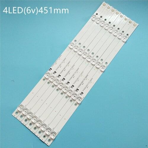 1 lot=8 pieces TCL 49P3 D49A620U B49A81S-UD led backlight for L49P1-UD L49P2-UD 4C-LB4904-HR07J 49HR330M04A2 V3 49P3F 49A