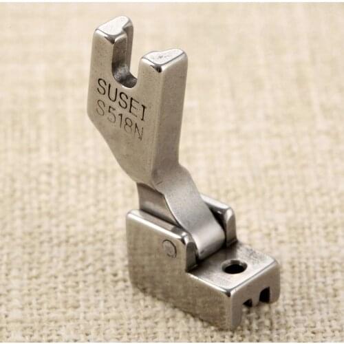 1Pc Steel S518N Invisible Zipper Foot Presser-feet for All Flat Series Industrial Sewing Machines Sewing Tools & Accessory