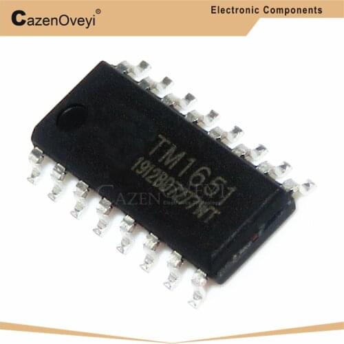 10pcs/lot TM1722 TM1668 TM1651 TM1638 TM1637 SOP New original IC In Stock