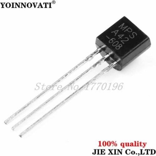 100PCS MPSA42 A42 TO-92 TO92 triode transistor New original
