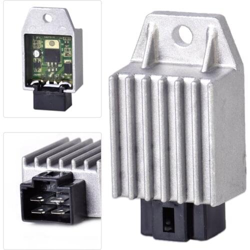 12V 4Pin Voltage Regulator Rectifier Fit for GY6 50cc 125cc 150cc Moped Scooter ATV Scooter Moped Gokarts Buggie