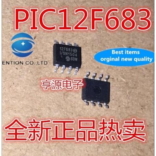 20pcs 100% new and orginal real photo PIC12F683-I / SN 12 f683-i / SN PIC12F683 SOP8