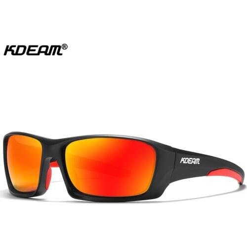 2021 KDEAM New Sport Sunglasses tr90 frame soft Rubber cover Polarized sun glasses women fishing eyewear With case KD8788