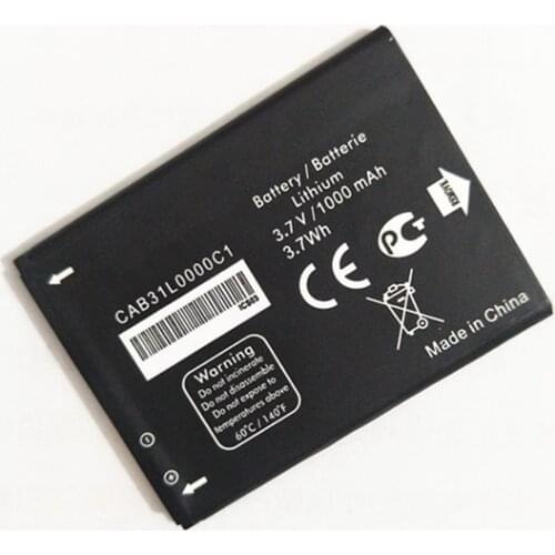 B-TAIHENG New CAB31L0000C1 CAB31L0000C2 Phone battery for Alcatel i808 TCL T66 A890 One Touch 282/813/890D/891/979/3041D Phone