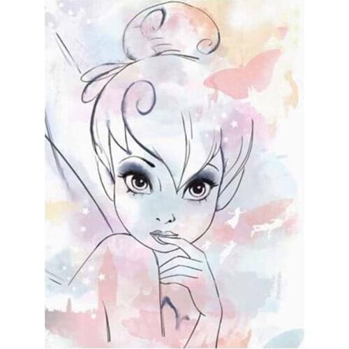 Full Square/Round Drill 5D DIY Diamond Painting "Butterfly Elves" Embroidery Cross Stitch 3D Mosaic Home Decor Gift