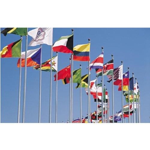 Free shipping 32pcs TEAMS Flag 90*150cm BUNTING of banner each country one pcs flag