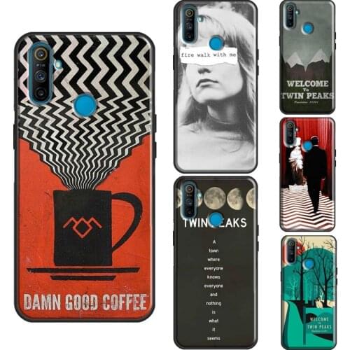 Fire Walk With Me Twin Peaks For Realme X2 Pro 6 7 X7 X50 XT C3 OPPO Reno 4 Pro Case For OnePlus Nord 7T 8 Pro Cover