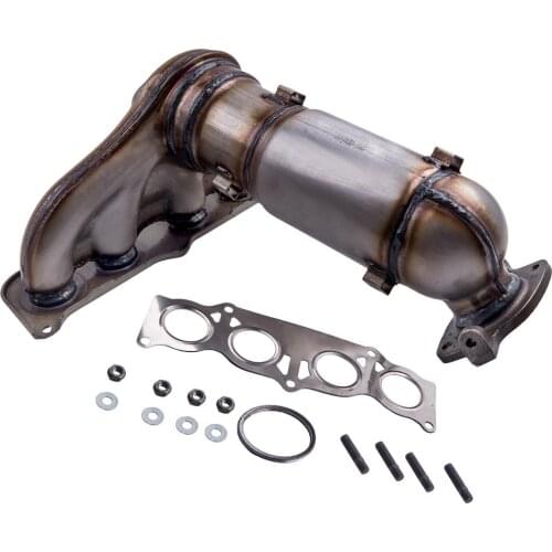 For 02-09 Toyota Camry 2.4L Pzev Catalytic Converter Exhaust Manifold W/Gasket
