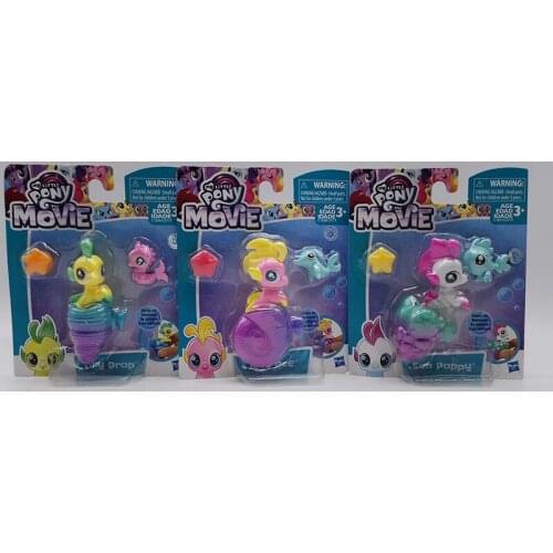 Hasbro My Little Pony Equestria Classic Movie Themes Sea Poppy Boy Girl Toy Children Doll Holiday Birthday Gift