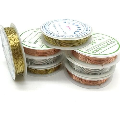 Copper Wire DIY Ornament Accessories Lead Handmade Copper Wire Nail Art Copper Wire Jewelry Line charms for jewelry making