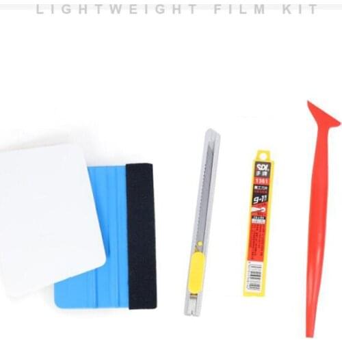 5-piece set of car color film trimming tool gap construction scraper invisible car clothing tool set car auxiliary tools