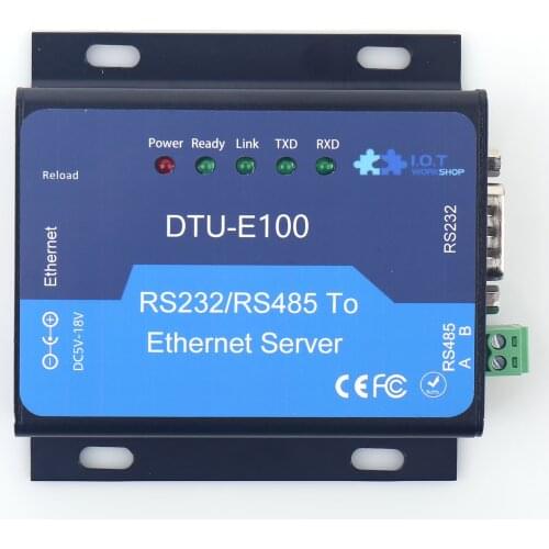 DTU Rs232 Rs485 go to TCP/IP Ethernet Converter Serial Server
