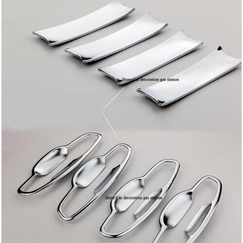 ABS plating Door Handle Bowl Door handle Protective covering Cover Trim for 2016-2017 kia Sportage KX5 Car styling