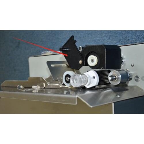Hot ink roll stopper for coding machine MY380