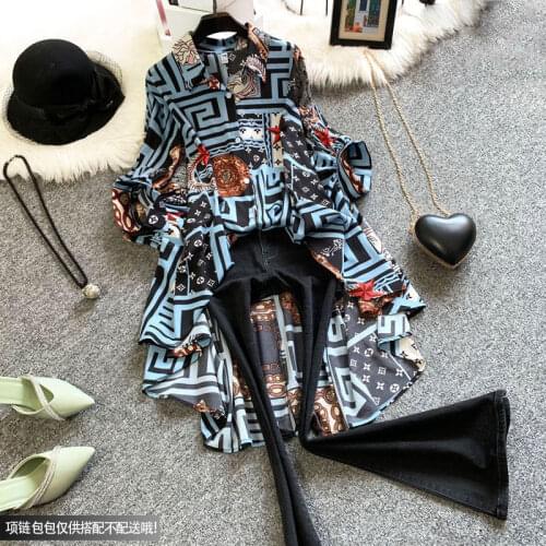 REJADEBOBO Womens Chiffon Blouses