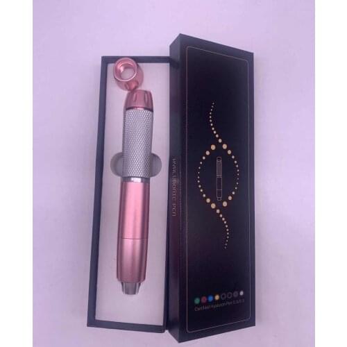 2in 1 Hyaluron Pen with 3 Level Adjust Pressure Hyaluronic Acid Pen for Anti Wrinkle Lip Lifting 0.3ml&0.5ml Nozzle Adapter New