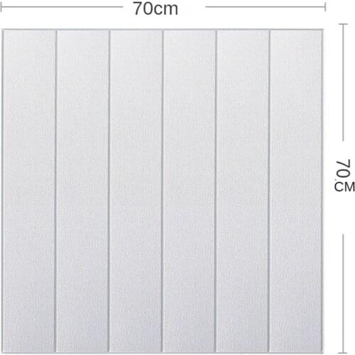 10pcs Self adhesive Waterproof TV Background Brick Wallpapers 3D Wall Sticker Living Room Wallpaper Mural Bedroom Decoration