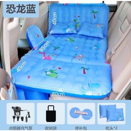 Car Air Inflatable Travel Mattress Bed Universal for car Back Seat bed Multi functional Sofa Pillow Outdoor Camping Mat Cushion