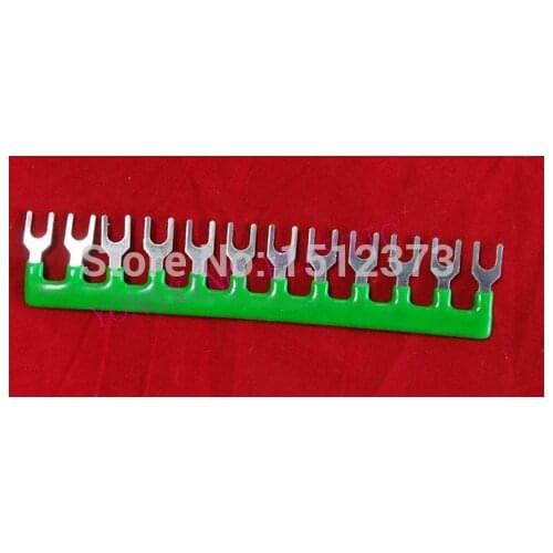 10pcs/lot insulated terminal block 1512 12 position