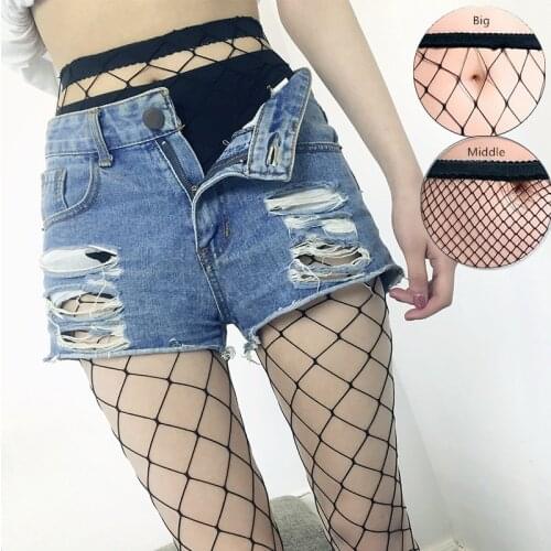 2 Pairs/lot Women Sexy Pantyhose Mesh Fishnet Nylon Tights Long Stocking Jacquard Step Foot Seam Pantyhose Stockings Lingerie
