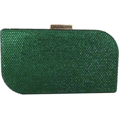 20x11CM Dinner Bag Hot Diamond Clutch Bag Rhinestone Banquet Bag Diamond Party Evening Bag a6713