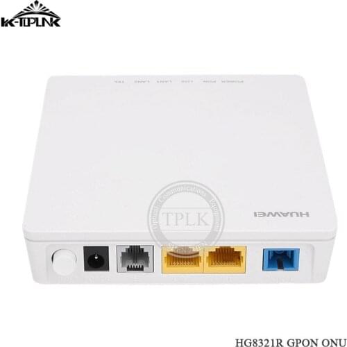 5Pcs HG8321R GPON ONU ONT FTTH With 1GE+2PORT+1TEL GPON English Firmware