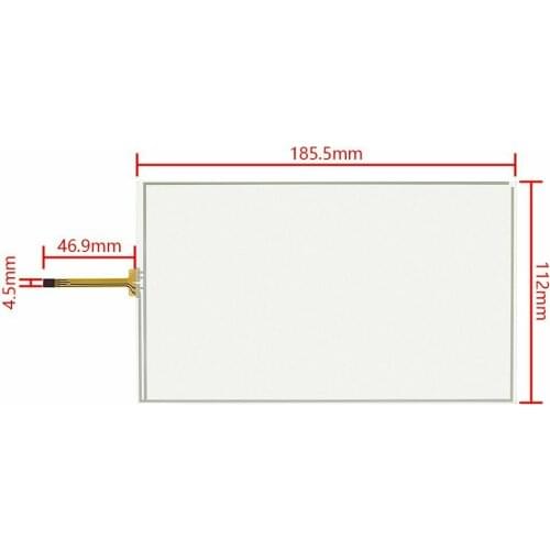 8" Touch Screen Digitizer LCD for Toyota Highlander Radio LA080WV2 Made by Panasonic