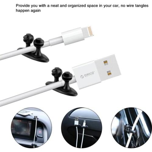 8x Car Styling Cars Wire Clip Motorcycle Stickers For Skoda Octavia A5 A7 2 Rapid Fabia Yeti Superb Volvo V70 XC60 XC90