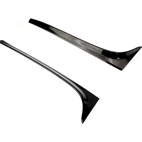 Accessories Spoilers For Volkswagen Vw Golf 7 Mk7 2014 2015 2016 2017 Abs Black Painted Rear Spoiler Wings Car Styling 2Pcs