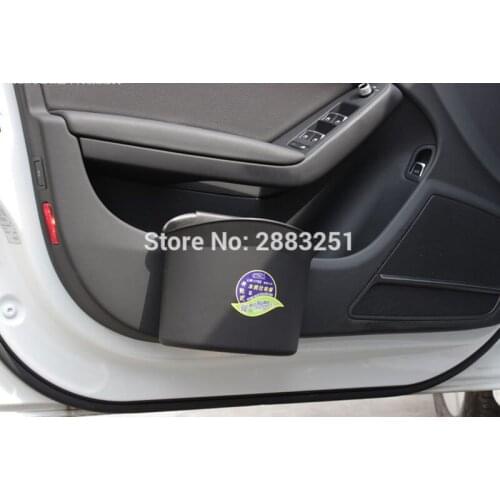 Accessories Big Capacity Car Opening Design Trash Bin Hang Type For Skoda octavia fabia yeti rapia superb a Home Office