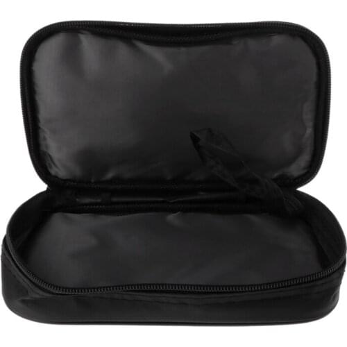 Multimeter Black Colth Bag 20*12*4cm UT Durable Waterproof Shockproof Soft Case Y98E