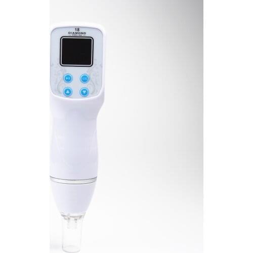 Digital Microdermabrasion Diamond Dermabrasion Pen Vacuum Massage Skin Peeling Acne Treatment Blackhead Removal Device
