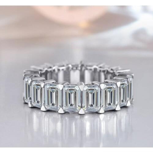 Designer Fashion 925 Sterling Silver Jewelry 3A Cubic Zirconia Party Ring