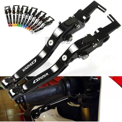 For Honda CB125R 2011-2020 2019 CB125 CB 125R 125 R CNC Aluminum Motorcycle Adjustable Folding Extendable Brake Clutch Levers