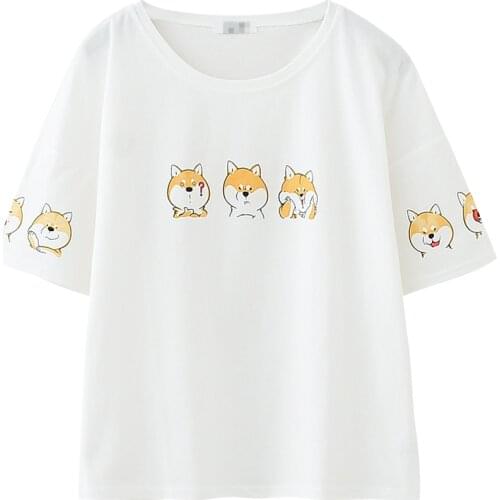 Женские хлопковые футболки Himifashion China At AliExpress