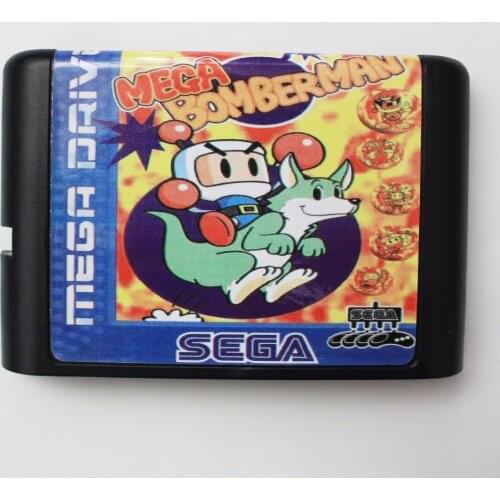 Mega Bomber Man 16 bit MD Game Card For Sega Mega Drive For Genesis