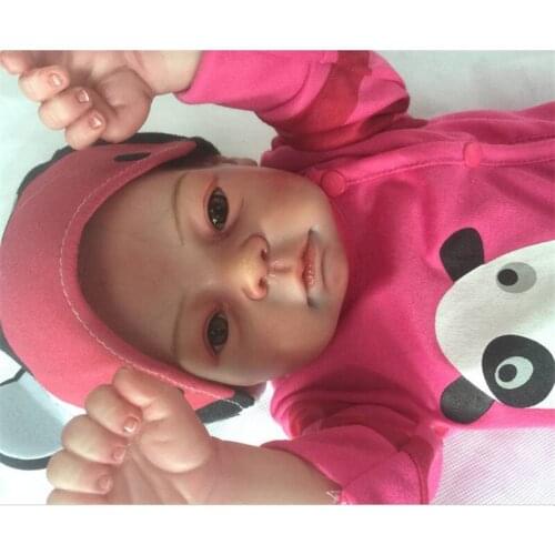 20inch Soft Silicone Inteiro Baby Life Bebe Reborn Menina 50cm Adorable Reborn Toddler Girl Christmas Gifts Bonecas Brinquedos