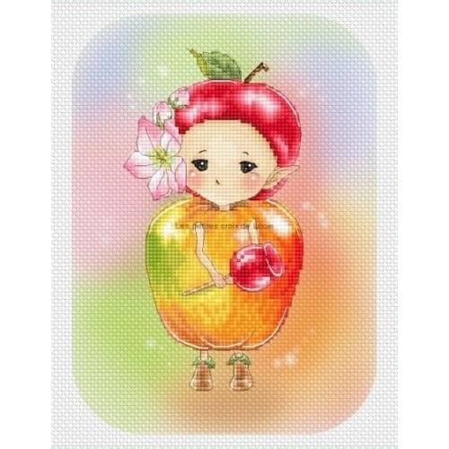 Stich Cross Stitch Kits Craft LL-Apple Blossom Fairy Counted cross stitch Needlework Embroidery Cross-Stitching