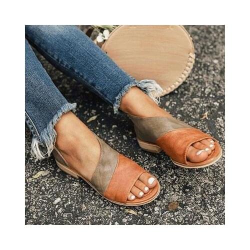 New Women Flat Sandals Female Fashion Gladiator Shoes Summer Comfortable Sandals Ladies Slip-on Party Office Shoes