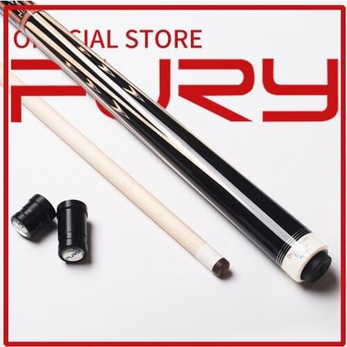 New Arrival FURY Pool Cue Sitck Billiard Taco de Billar With 12.5mm Tip 2nd Generation HT Shaft Fashionable Decal Naked Wrap