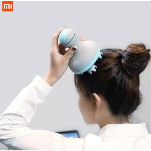 New Xiaomi mini head massager: the scalp carer in the palm of the hand: 4 rounds of design, two-way kneading