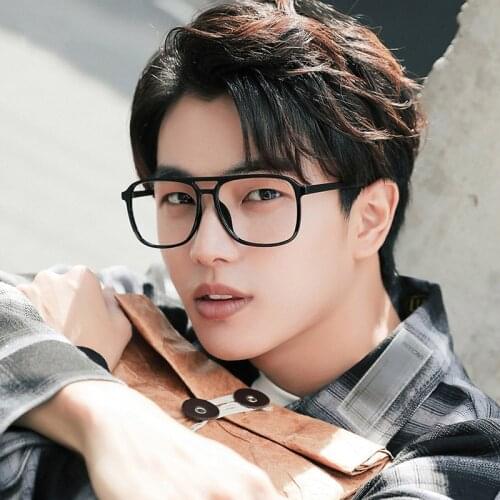 TR90 Transparent Glasses Men Vintage Square Clear Glasses Frame Women Optical Prescription Eyeglasses Frames Spectacles Eyewear