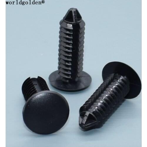 Worldgolden 100pcs auto fasteners Front Seat Back Retaining Clip for BMW#52201964201