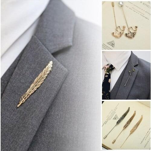 ZS ZHISHANG Brooches For Men