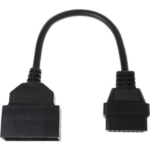 1 Pc High Quality 22 Pin To 16 Pin Female OBD2 Cable Connector Adapter For Toyota Diagnostic Tool Hot New