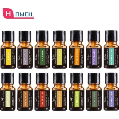 10ML Aromatherapy Essential Oil Lavender Lemongrass Sandalwood Plant Oil Aromatherapy Machine Oil-soluble Diffuser Wood Candle