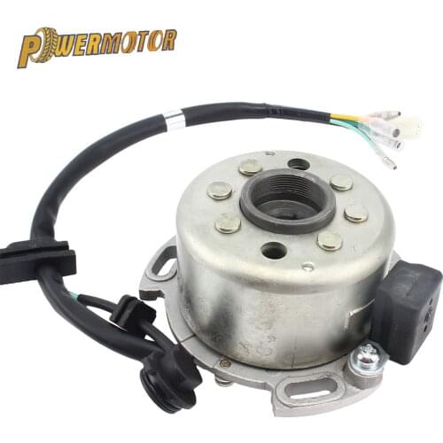 Motorcycle Automic Electric Parts 150cc Stator Coil Magneto Rotor Set For Lifan 150cc Dirt Pit Bike