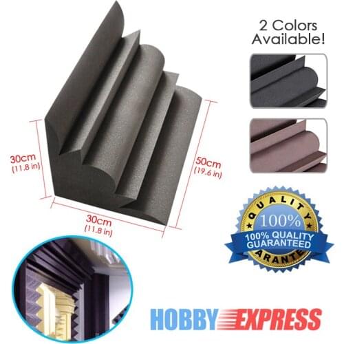 Arrowzoom Bass Trap Acoustic Panels Sound Absorption Studio Foam 11.8 x 11.8 x 19.6" 2 Colors KK1036