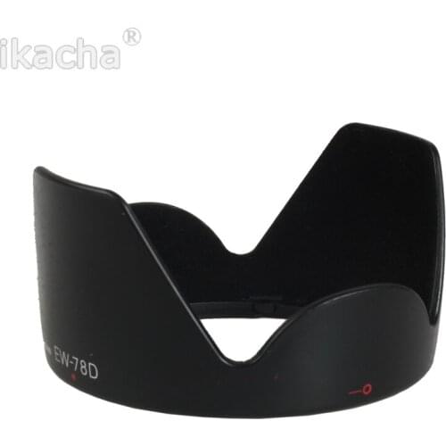 EW-78D Lens Hood Camera Lens Protector EW 78D For Canon EF-S 18-200mm f/3.5-5.6 IS EF 28-200mm f/3.5-5.6 USM